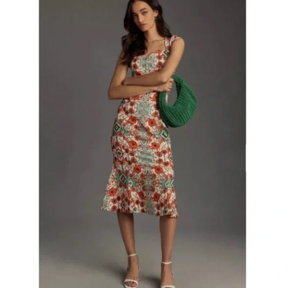 New! Anthropologie Maeve The Cecily Fit & Flare Sweetheart Dress Womens Size XXS New! Anthropologie Maeve The Cecily Fit & Flare Sweetheart Dress Womens Size XXS